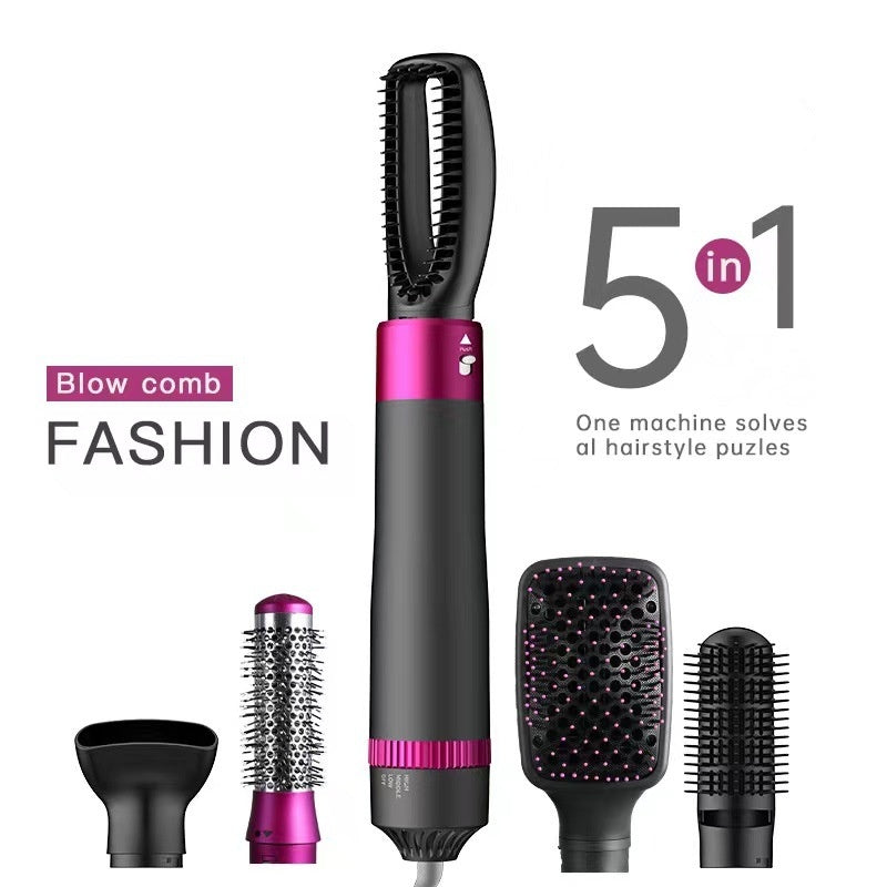 Professional 5 In 1 Hair Dryer And Straightener