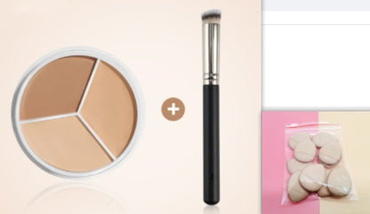 Three-color Concealer Makeup